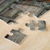 St. Marks and Lamp, Venedig, Italien Puzzle (Seite)