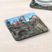 St. Marks and Lamp, Venedig, Italien Untersetzer (Linke Seite)