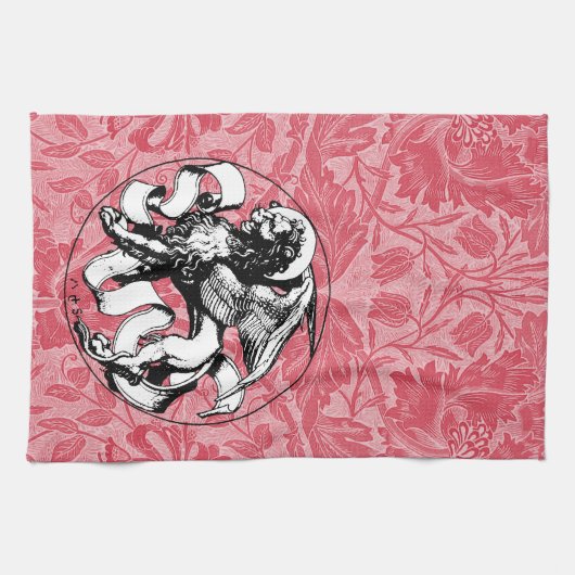 St. Mark's Emblem Winged Lion Geschirrtuch (Horizontal)