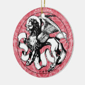 St. Mark's Emblem Winged Lion Keramik Ornament (Links)