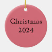 St. Mark's Emblem Winged Lion Keramik Ornament (Hinten)