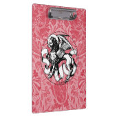 St. Mark's Emblem Winged Lion Klemmbrett (Rechts)