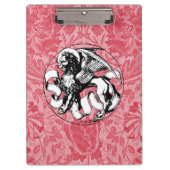 St. Mark's Emblem Winged Lion Klemmbrett (Vorderseite)