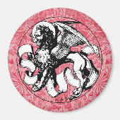 St. Mark's Emblem Winged Lion Magnet (Vorne)
