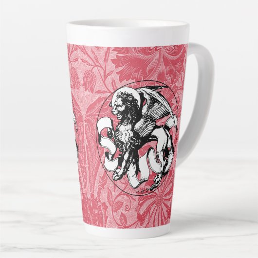 St. Mark's Emblem Winged Lion Milchtasse (Rechte Ecke)