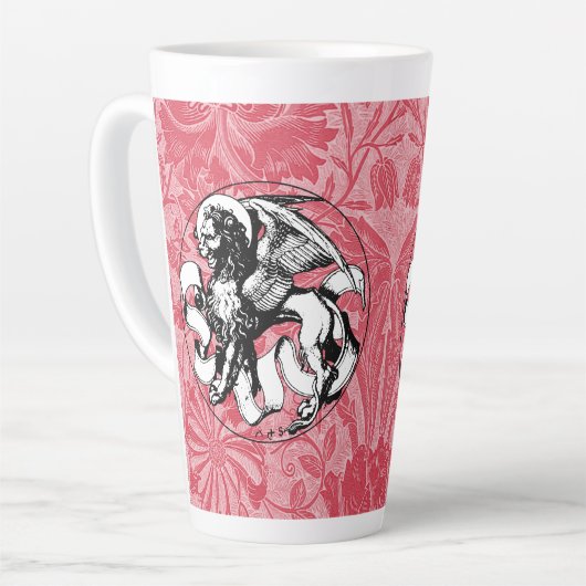 St. Mark's Emblem Winged Lion Milchtasse (Linke Ecke)