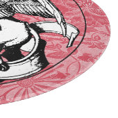 St. Mark's Emblem Winged Lion Schneidebrett (Ecke)