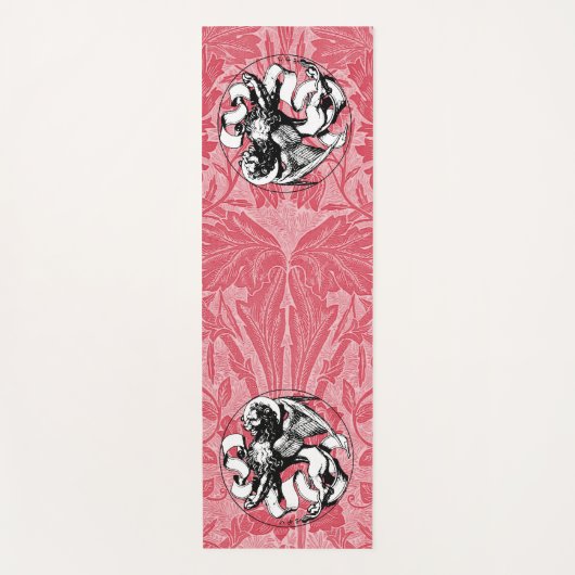 St. Mark's Emblem Winged Lion Yogamatte (Vorderseite)