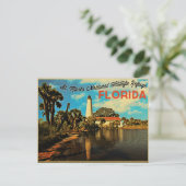 St. Marks Leuchtturm Florida Postkarte (Stehend Vorderseite)