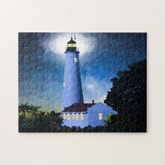 St Marks Lighthouse - Florida Jigsaw Puzzle (Horizontal)
