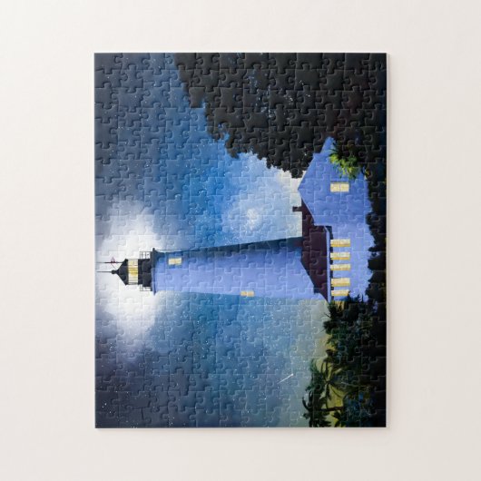 St Marks Lighthouse - Florida Jigsaw Puzzle (Vertikal)