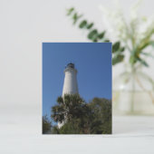 St. Marks Lighthouse Postkarte (Stehend Vorderseite)