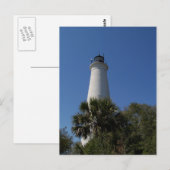 St. Marks Lighthouse Postkarte (Vorne/Hinten)