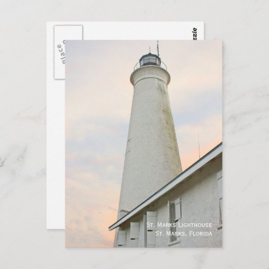 St. Marks Lighthouse Postkarte (Vorne/Hinten)