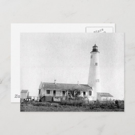 St. Marks Lighthouse Postkarte (Vorne/Hinten)