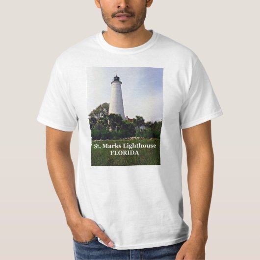 St. Marks Lighthouse, T - Shirt Florida (Vorderseite)