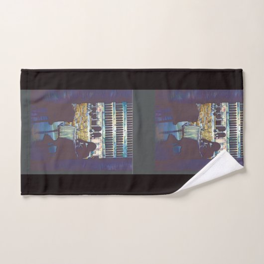 St. Marks-Silhouette Badhandtuch Set (Handtuch)