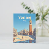 St. Mark's Square Italy Postkarte (Stehend Vorderseite)