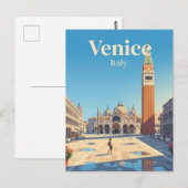 St. Mark's Square Italy Postkarte (Vorne/Hinten)