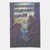 St. Markus-Silhouette Geschirrtuch (Vertikal)