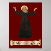 St. Maron (Maroun) Kirche Sized Portrait Poster (Vorne)
