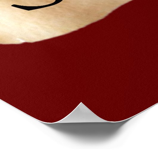 St. Maron (Maroun) Kirche Sized Portrait Poster (Ecke)