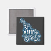 ST.MARTEEN MAGNET (Vorderseite/Rückseite)