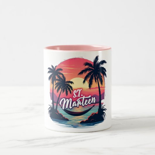 ST.MARTEEN ZWEIFARBIGE TASSE (Mittel)
