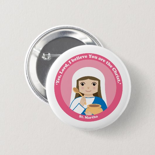 St. Martha Button (Vorne & Hinten)