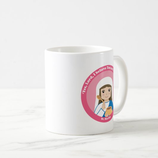 St. Martha Kaffeetasse (VorderseiteRechts)