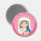 St. Martha Magnet (Vorderseite/Rückseite)