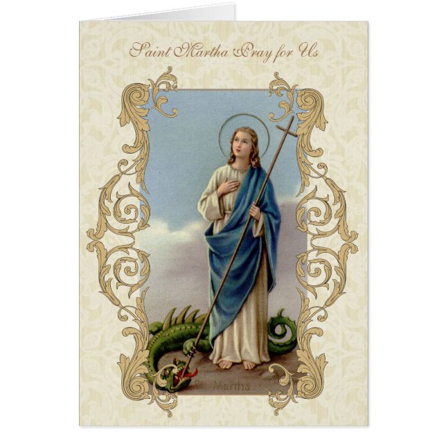 St. Martha Novena Gebet (Vorne)