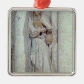 St. Martha Silbernes Ornament (Vorne)
