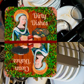 St. Martha von Bethany in Ihre Küche (Detail) Magnet