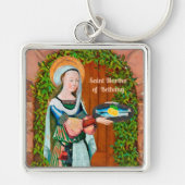 St. Martha von Bethany in Ihre Küche (Detail) Schlüsselanhänger (Vorne)