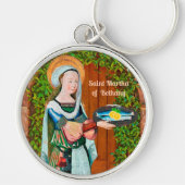 St. Martha von Bethany in Ihre Küche (Detail) Schlüsselanhänger (Vorne)