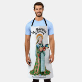 St. Martha von Bethany in Ihre Küche (Schlicht) Schürze (Getragen)