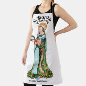 St. Martha von Bethany in Ihre Küche (Schlicht) Schürze (InSitu)