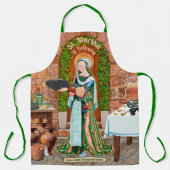 St. Martha von Bethany in Ihrer Küche Schürze (Vorderseite)