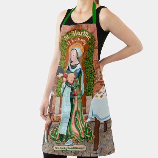 St. Martha von Bethany in Ihrer Küche Schürze (InSitu)