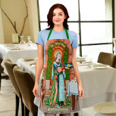 St. Martha von Bethany in Ihrer Küche Schürze