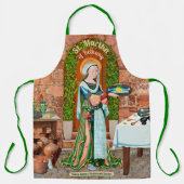 St. Martha von Bethany in Ihrer Küche Schürze (Vorderseite)