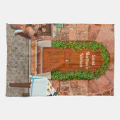 St. Martha von Bethany's Kitchen Geschirrtuch (Horizontal)