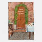 St. Martha von Bethany's Kitchen Geschirrtuch (Vertikal)