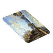St Martin Canal Alfred Sisley Magnet (Rechte Seite)