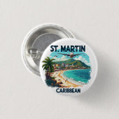 ST. MARTIN CARAIBES BUTTON (Vorne & Hinten)