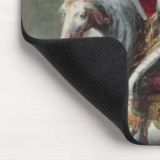 St Martin, das seinen Mantel mit dem Bettler teilt Mousepad (Ecke)