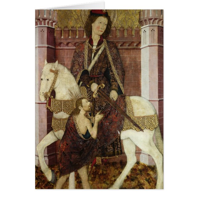 St Martin, das seinen Mantel teilt (Vorne)