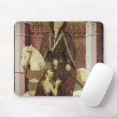 St Martin, das seinen Mantel teilt Mousepad (Mit Mouse)