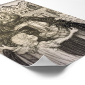 St. Martin de Porres und Child Poster (Ecke)